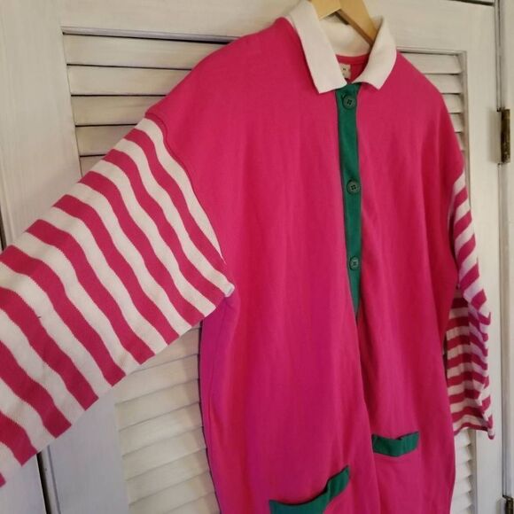 Adrienne Vittadini OPTIONS Vintage L/S Button Up XL - Picture 2 of 8